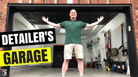 Ultimate Home Car Detailing Garage Tour Youtube