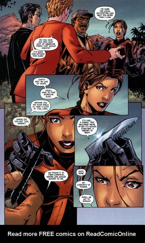 Read Online Tomb Raider The Series Comic Issue 16