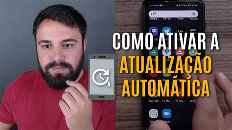 COMO ATIVAR A ATUALIZAÇÃO AUTOMÁTICA DOS APLICATIVOS DO CELULAR YouTube