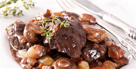 Recette Boeuf bourguignon au vin rouge facile