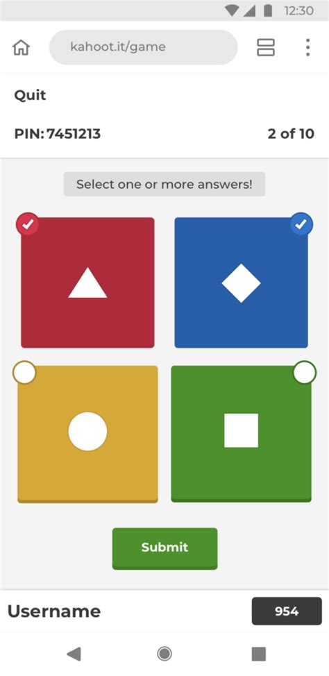 Multi Select Answers In Quiz Questions And Polls In Kahoot For Business