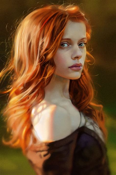 Ginger By Deathstars69 On Deviantart Redhead Art Fantasy Artwork