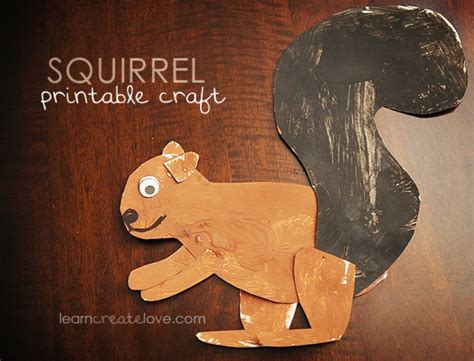 Creative Squirrel Crafts for Kids - Craftionary