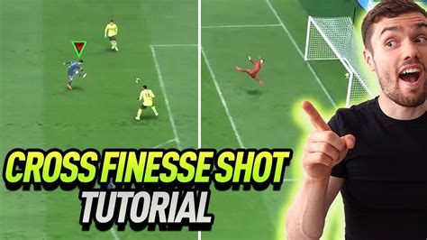 CROSS FINESSE SHOT TUTORIAL FIFA 22 ULTIMATE TEAM YouTube
