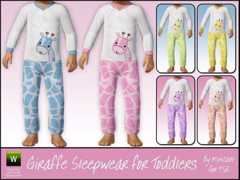 Sims 4 Toddler Pajamas Cc