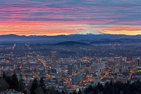 Download Portland Oregon Cityscape Wallpaper