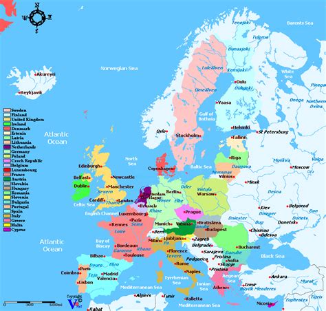 European Union On World Map