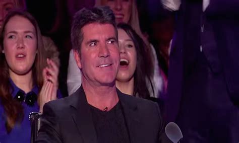watch why did simon cowell pull this face on britain s got talent last night