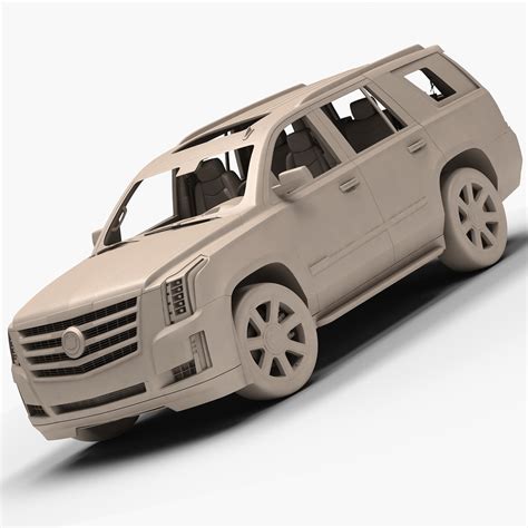 3d 2015 Cadillac Escalade Model