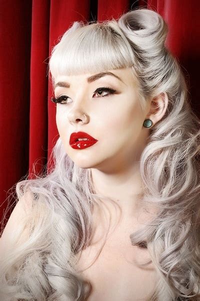 Top Graphic Of Vintage Pin Up Hairstyles Joshua Tyus Journal