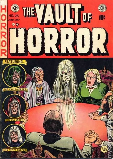Vault Of Horror 1950 Ec Comics Comic Books Comics Scary Comics
