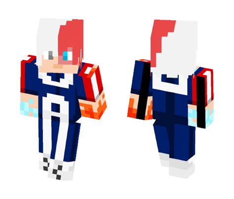 Get Todoroki Shouto Minecraft Skin For Free Superminecraftskins