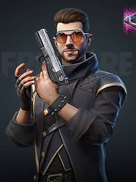 Hope you guys are entertained. Free Fire Drop The Beat Alok Leather Coat | Photo poses ...