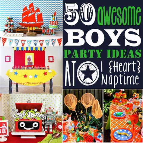 4 Year Old Boy Birthday Party Ideas Examples And Forms