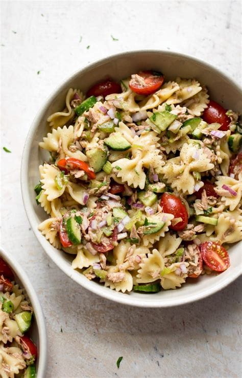 The number of nutrients you will get from pasta salad recipes are immense. This is the best easy tuna pasta salad! It's got a zingy ...
