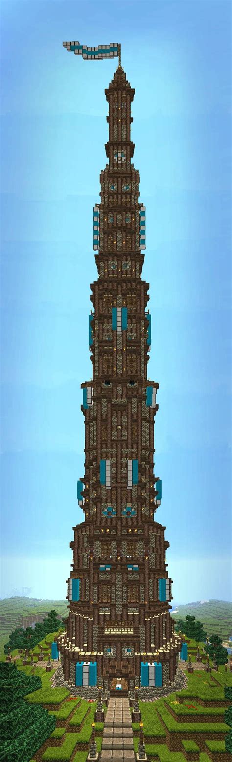 Tower By Chris Steven Minecraft Houses Minecraft Blueprints