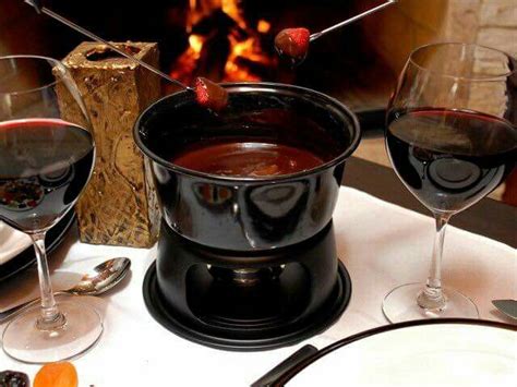 Vinho And Fondue Fondue De Chocolate Fondue Chocolate