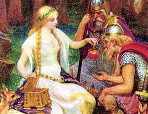 The Golden Apple Myth And Norse Goddess Idun Ancient Pages