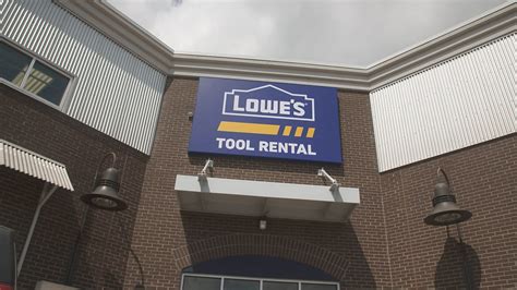 Lowe's adding tool rental departments to stores nationwide