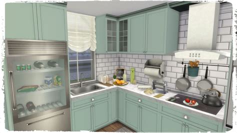Modern kitchen ideas sims 4. Sims 4 - Kitchen with Laundry - Dinha