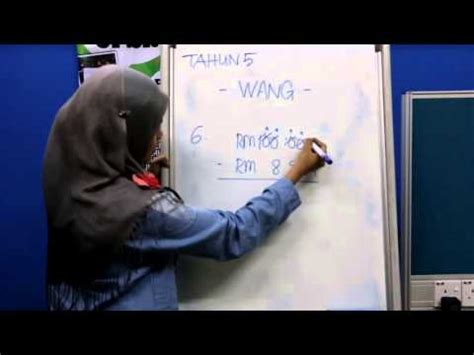 Lihat video mata wang malaysia, kemudian jawab soalan. MATEMATIK TAHUN 5: WANG 6 - YouTube