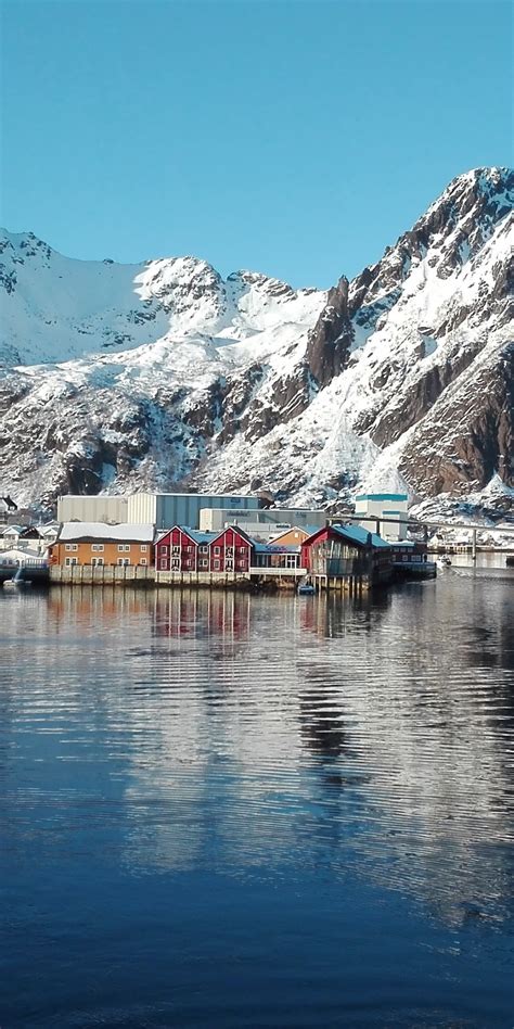 Download 1080x2160 Wallpaper Fjord Norway Lake