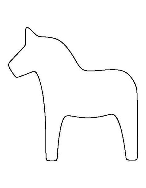 Pferd Bastelvorlage - information online
