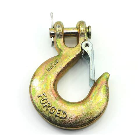 Pack Of 8 38 Inch Safety Hook With Latch Forged G70
