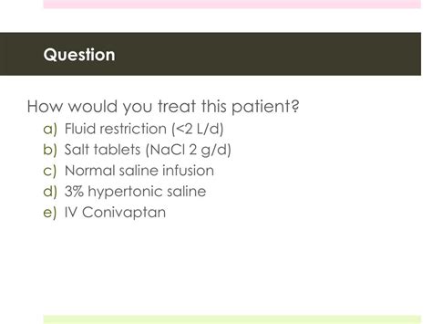Ppt Evolving Strategies For Hyponatremia Management In The Icu