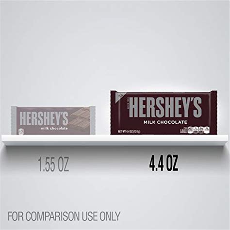 Hersheys Milk Chocolate Bulk Candy Holiday 44 Oz Xl Bars 12 Count