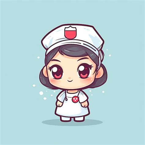 Premium Ai Image Adorable Girl In Nurse Outfits Ai Generated