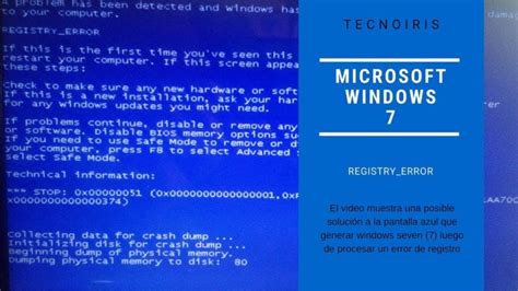 Pantalla Azul Windows 7 Aprende La SoluciÓn