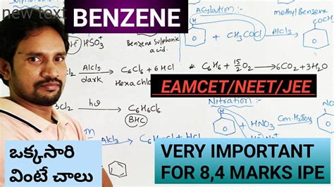 Benzene Preparation And Properties Ipe Eamcet Jee Neet Inter First
