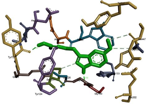 Ache Amino Acids Involved In Hydrophobic Interaction Hydrogen Bonds