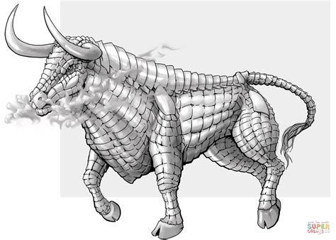 Dungeons and dragons is published by wizards of the coast, which is a subsidiary of hasbro. Dungeons and Dragons Gorgon coloring page | Free Printable ...
