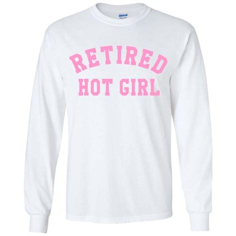 Retired Hot Girl Graphic Shirt
