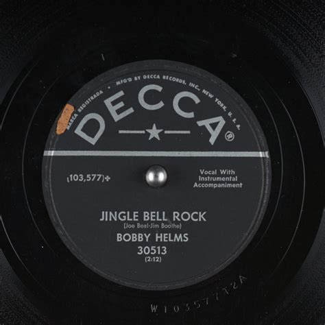“jingle Bell Rock” By Bobby Helms The Phono Project
