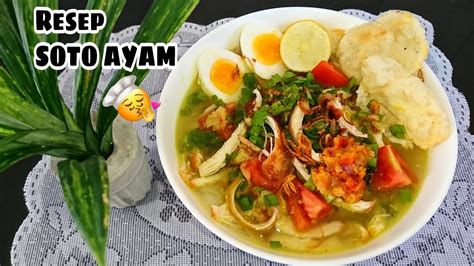 Resep ayam kuah merah ala dapur arie. RESEP SOTO AYAM KUAH BENING MANTUL - YouTube