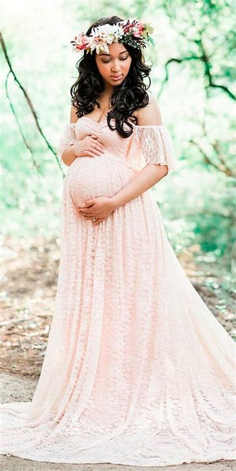 24 maternity wedding dresses for moms to be maternity wedding dresses blush off the shoulder