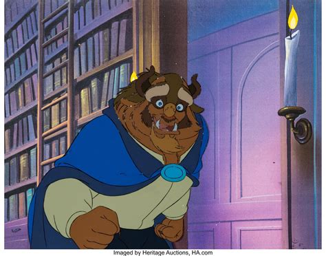 Beauty And The Beast Belles Magical World Cel Hits Auction