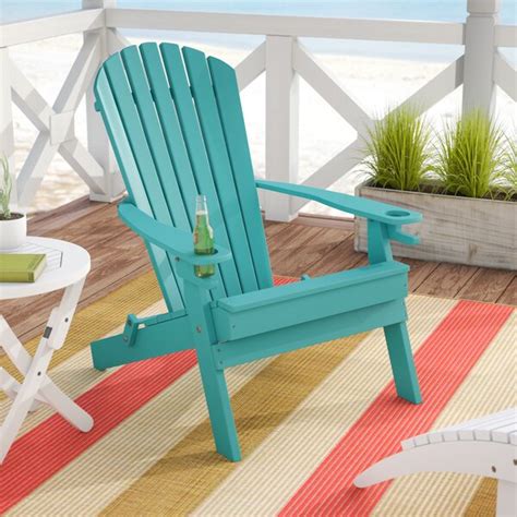Enjoy free shipping on most stuff, even big stuff. Beachcrest Home Aryana Plastic/Resin Folding Adirondack ...