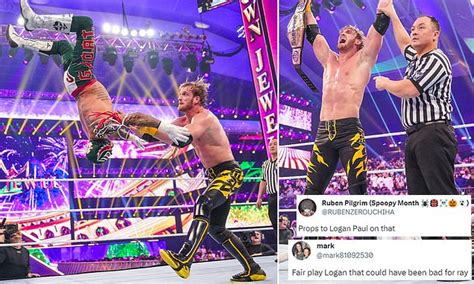 Fans Heap Praise On Logan Paul For Saving Rey Mysterio S Life After He Stopped The Legendary