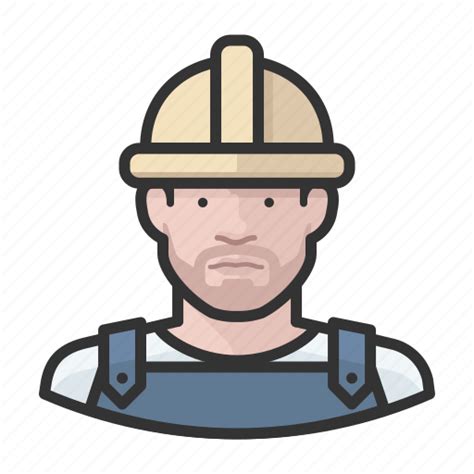 Avatar Avatars Construction Hardhat Man Icon Download On Iconfinder