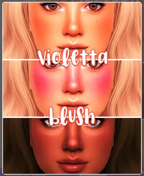 18 Best Sims 4 Nose And Face Blush Cc Gaming Mow