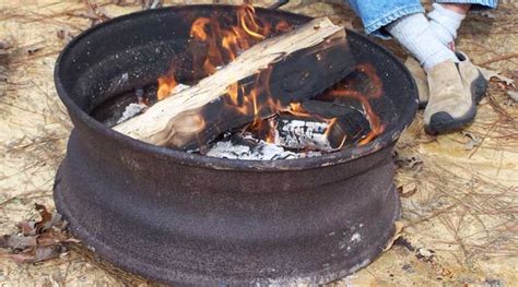 I lugged it home and my husband said, i'm not i arranged my former fireplace and landfill liner in the shape and size i wanted to surround my fire pit. Ideas for a portable firepit : DIY