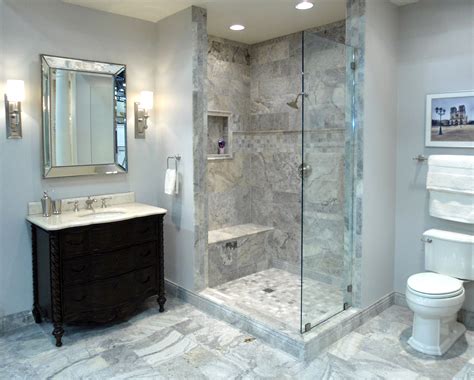 Travertine tile is available in a wide variety of color and styles depending on your preferences. Claros Silver Travertine Bathroom and Shower. | Travertine ...