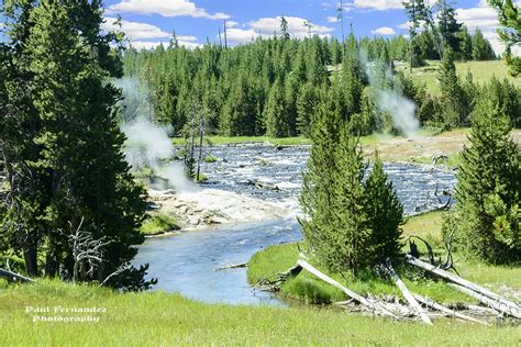 Firehole River At Yellowstone National Park Wyoming Flickr