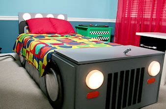 They feature bold and vibrant colors that make them stand out and make the children like them even more. diy organization kids room - Google Images | Kids car bed, Car bed, Kids room