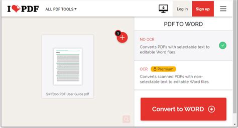 How To Use Ilovepdf To Convert Pdf To Word On Desktopmobile