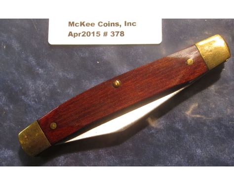 I used to have a craftsman pocket knife, but after the third time of abusing it and breaking it, to get replaced, sears quit making pocket knives, and they replaced it with a old timer brand. 378. Sears Craftsman 100th Anniversary two-blade Pocket Knife.